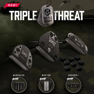 Battle Ready Putters - Triple Threat