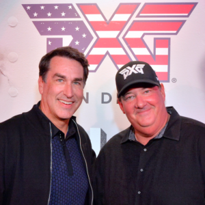 Jake Knapp, PXG PGA TOUR pro along with PXG ambassador, Rob Riggle