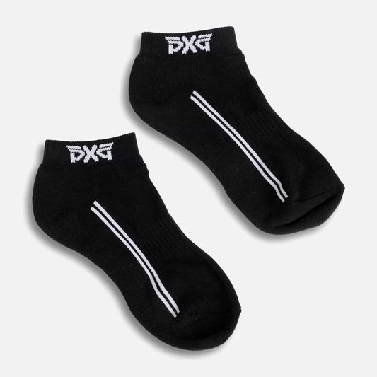 Men's Jacquard Logo Ankle Socks - PXG