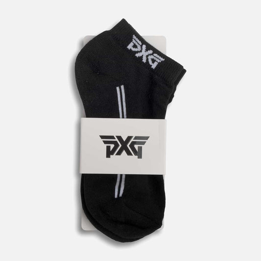 Men's Jacquard Logo Ankle Socks - PXG