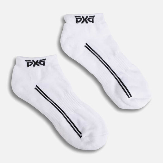 Men's Jacquard Logo Ankle Socks - PXG