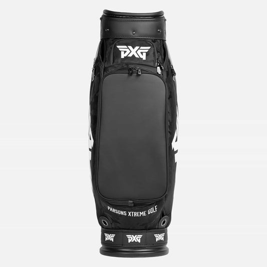 2022 Jacquard Woven Fairway Camo Tour Bag - Black - PXG