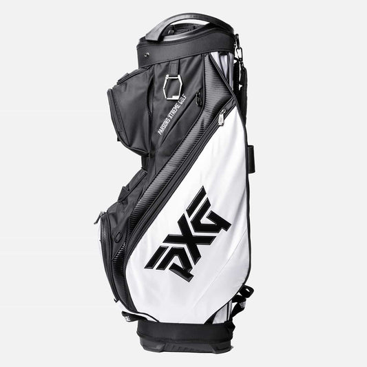 2023 PXG Lightweight Cart Bag - White/Black - PXG