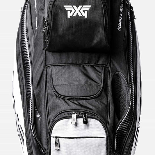 2023 PXG Lightweight Cart Bag - White/Black - PXG