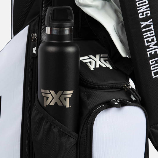 PXG Sunday Stand Bag - Black/White - PXG