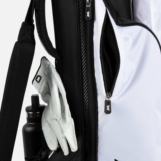 PXG Sunday Stand Bag - Black/White - PXG