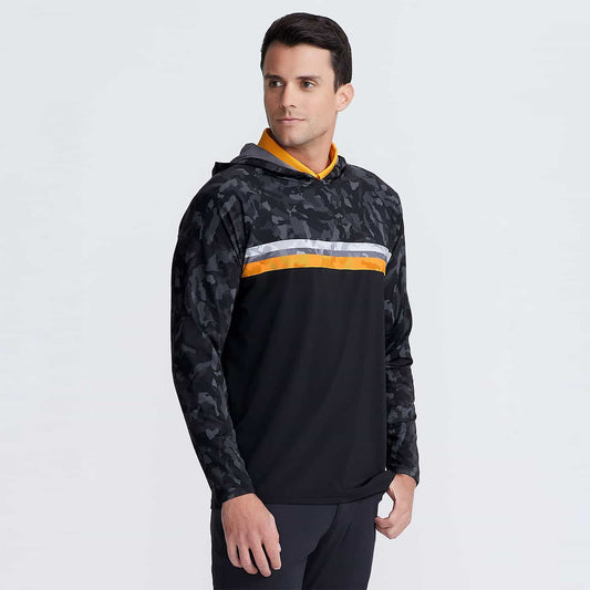 Men's Hooded Fairway Camo Raglan Pullover - PXG