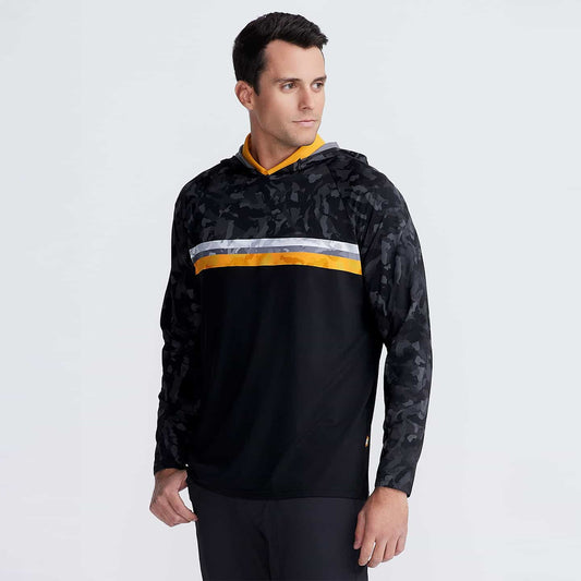 Men's Hooded Fairway Camo Raglan Pullover - PXG