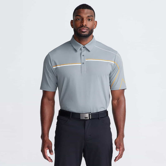 Men's X Sleeve Texture Polo - PXG