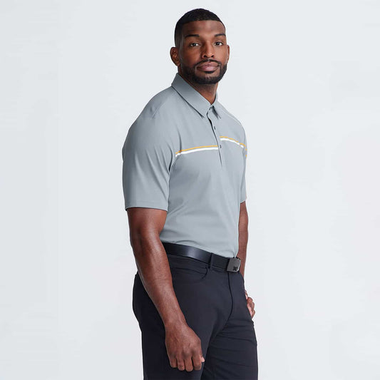 Men's X Sleeve Texture Polo - PXG