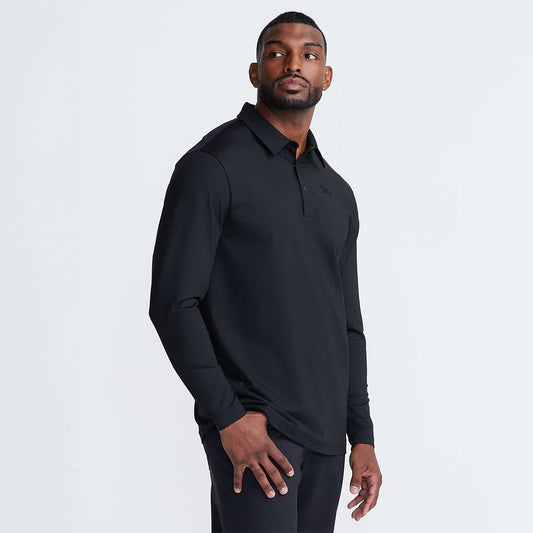 Men's Long Sleeve Seamed Back Polo - PXG