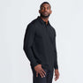 Men's Long Sleeve Seamed Back Polo