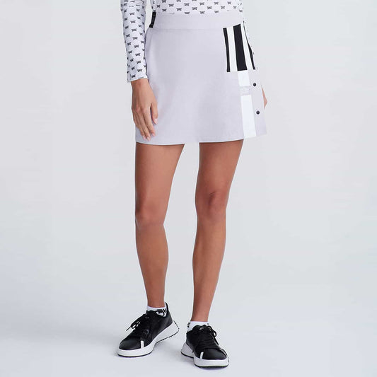 Women's Logo Striped A-Line Skirt - PXG