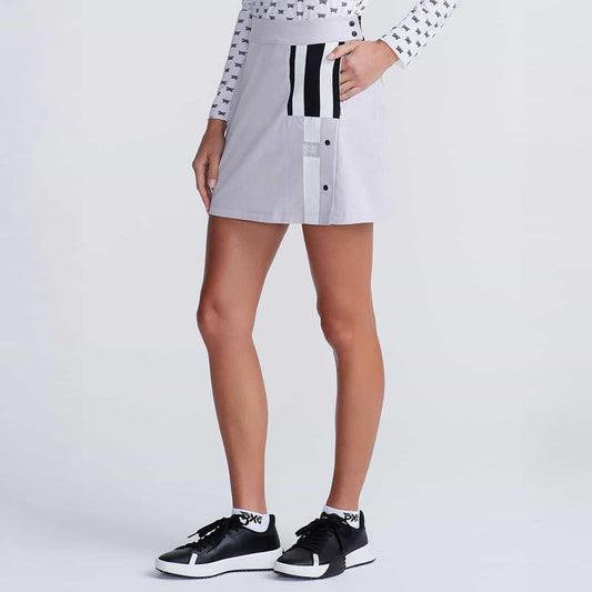 Women's Logo Striped A-Line Skirt - PXG