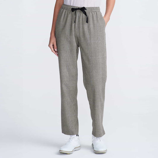 Women's Prince Of Wales Drawstring Trousers - PXG