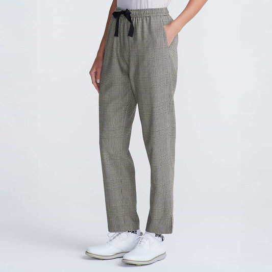 Women's Prince Of Wales Drawstring Trousers - PXG