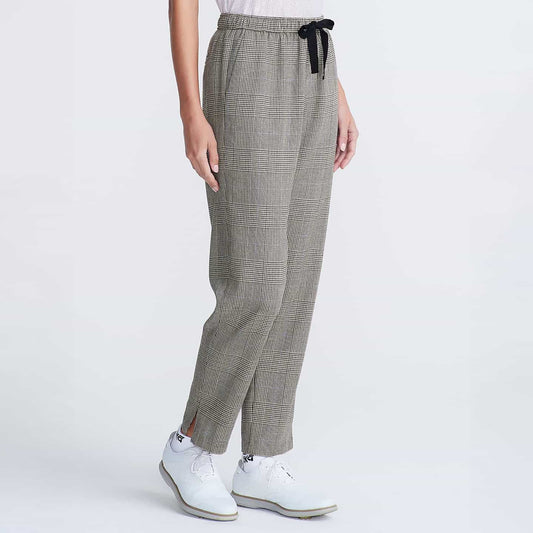 Women's Prince Of Wales Drawstring Trousers - PXG