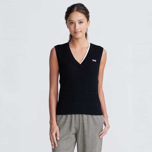 Women's Varsity Deep V-Neck Vest - PXG