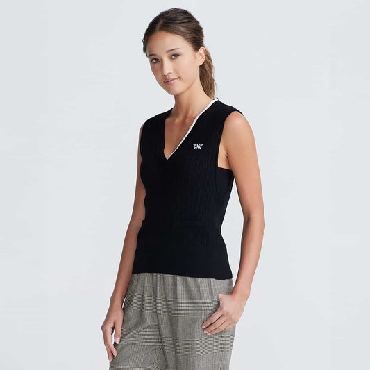 Women's Varsity Deep V-Neck Vest - PXG