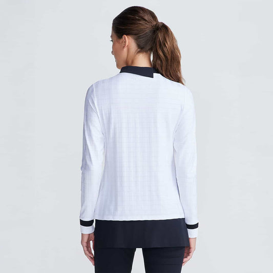 Women's Asymmetric Mock Neck Pullover - PXG