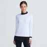 Women's Asymmetric Mock Neck Pullover