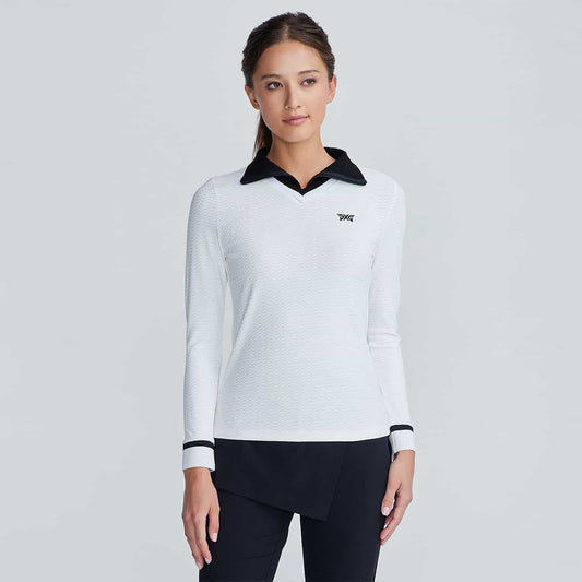 Women's Two-In-One Textured 1/4 Zip - PXG