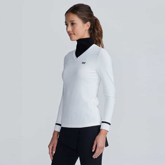 Women's Two-In-One Textured 1/4 Zip - PXG