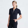 Women's Extended Placket Flair Polo