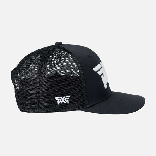 Faceted Front Trucker Cap - PXG