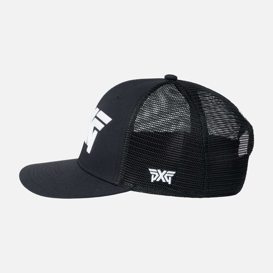 Faceted Front Trucker Cap - PXG