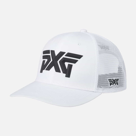 Faceted Front Trucker Cap - PXG