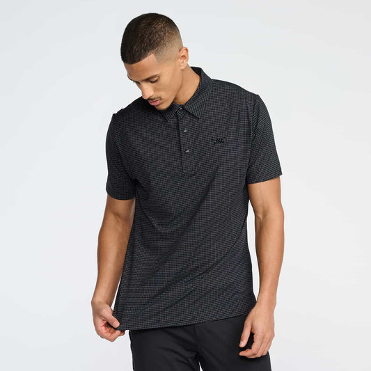 Men's Crisscross Print Polo - PXG