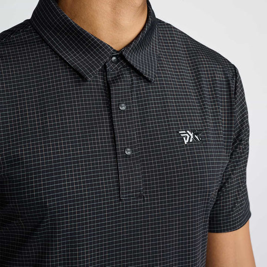 Men's Crisscross Print Polo - PXG