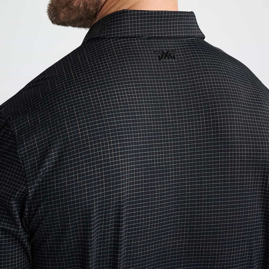 Men's Crisscross Print Polo - PXG