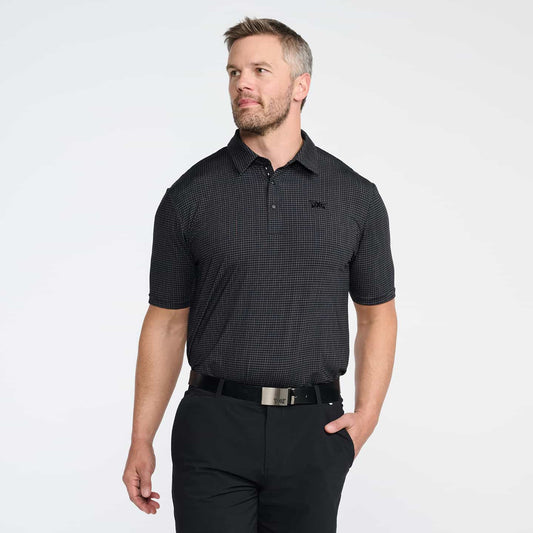 Men's Crisscross Print Polo - PXG