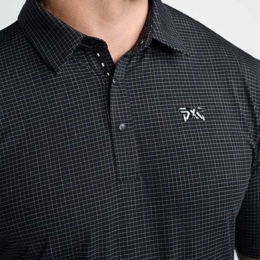 Men's Crisscross Print Polo - PXG