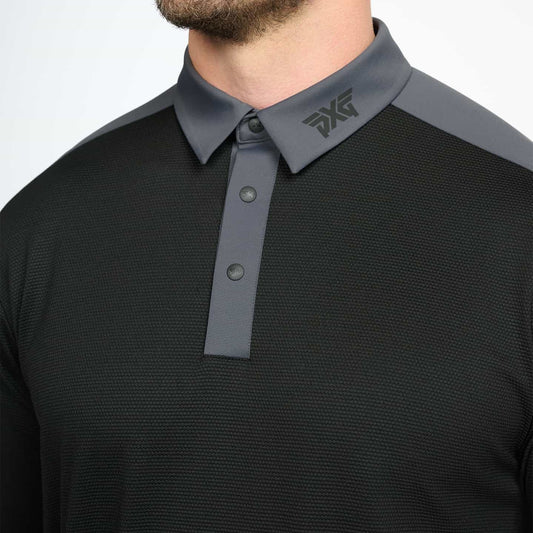 Men's Comfort Fit Short Sleeve Shoulder Trim Polo - PXG