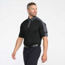 Men's Comfort Fit Short Sleeve Shoulder Trim Polo