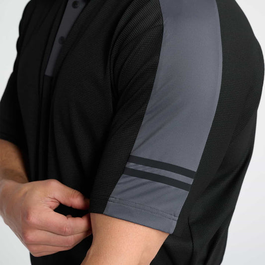 Men's Comfort Fit Short Sleeve Shoulder Trim Polo - PXG