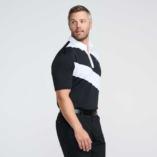 Men's Diagonal Stripe Polo - PXG