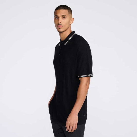 Men's Multi-Logo Jacquard Knitted Polo - PXG