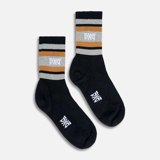 Men's Multi-Stripe Crew Socks - PXG