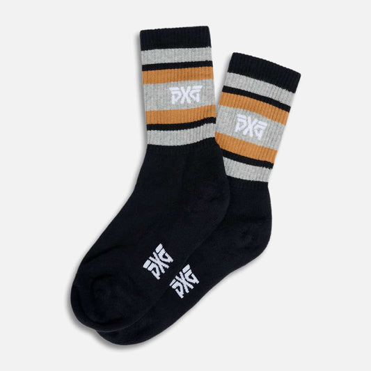 Men's Multi-Stripe Crew Socks - PXG