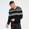 Men's Multi-Striped V-Neck Sweater