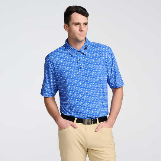 Men's Tour Crossed Driver Polo - PXG