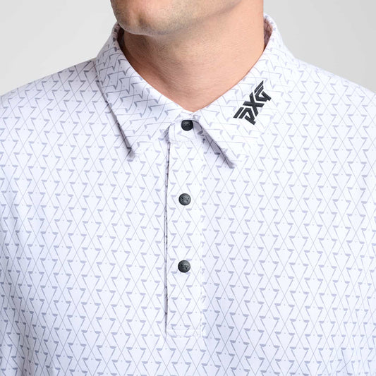 Men's Tour Crossed Driver Polo - PXG