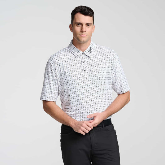 Men's Tour Crossed Driver Polo - PXG