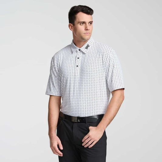 Men's Tour Crossed Driver Polo - PXG