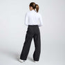 Women's Perforated Logo Wide Leg Trouser