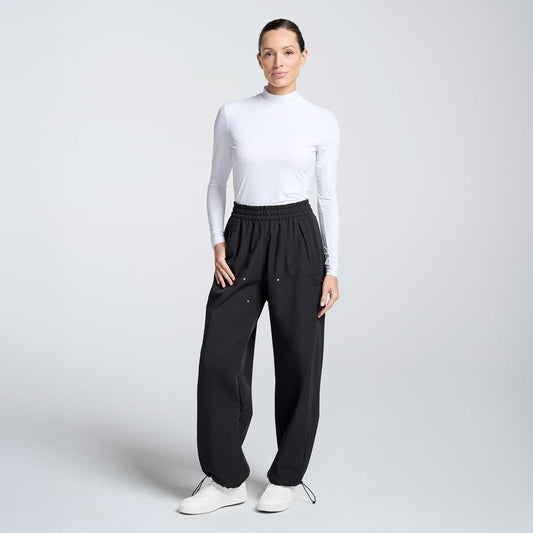 Women's Perforated Logo Wide Leg Trouser - PXG